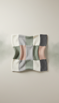 Soft Ash Cotton Throw Blanket