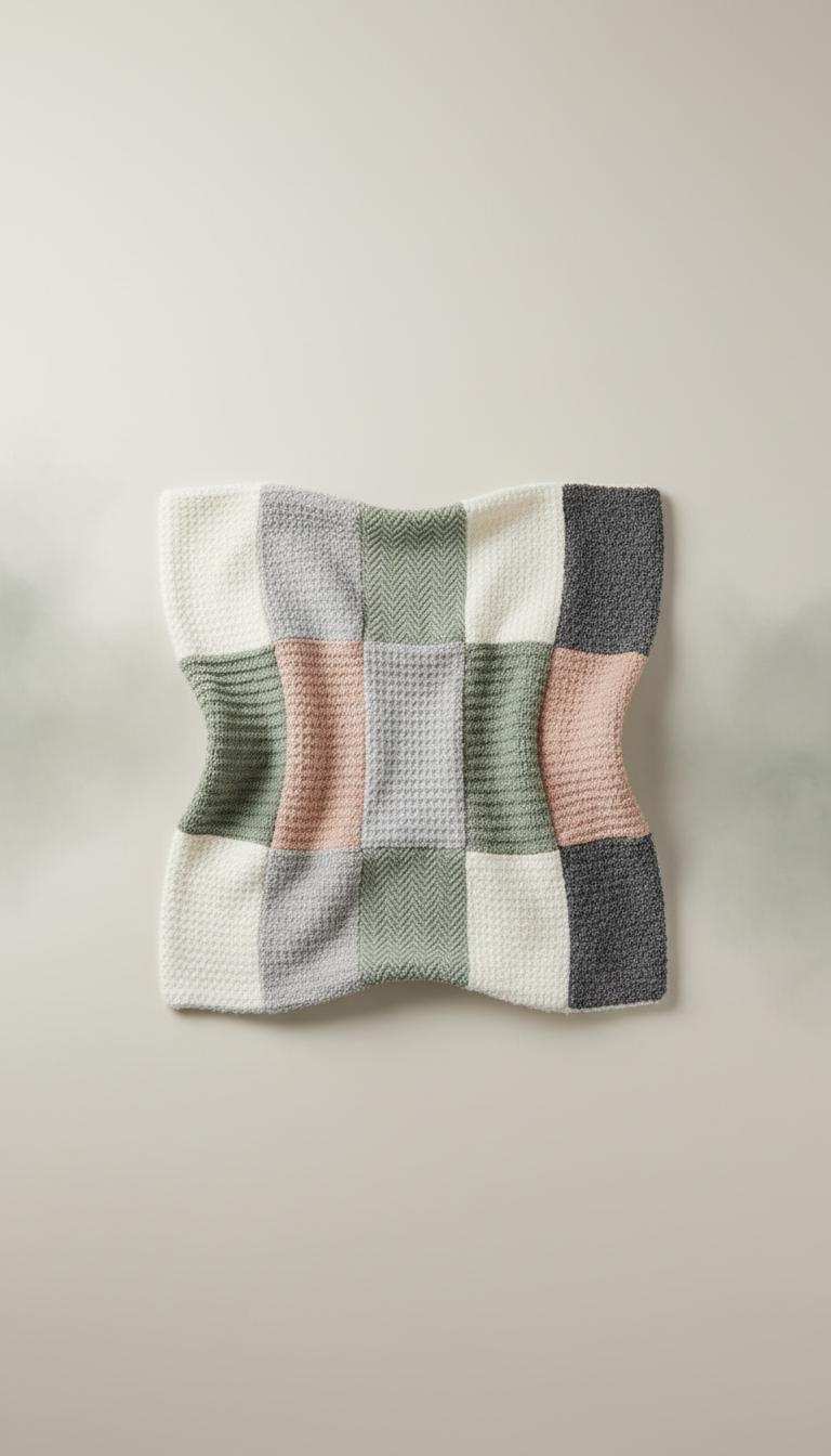 Soft Ash Cotton Throw Blanket