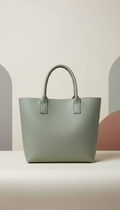 Sage Mist Vegan Leather Tote